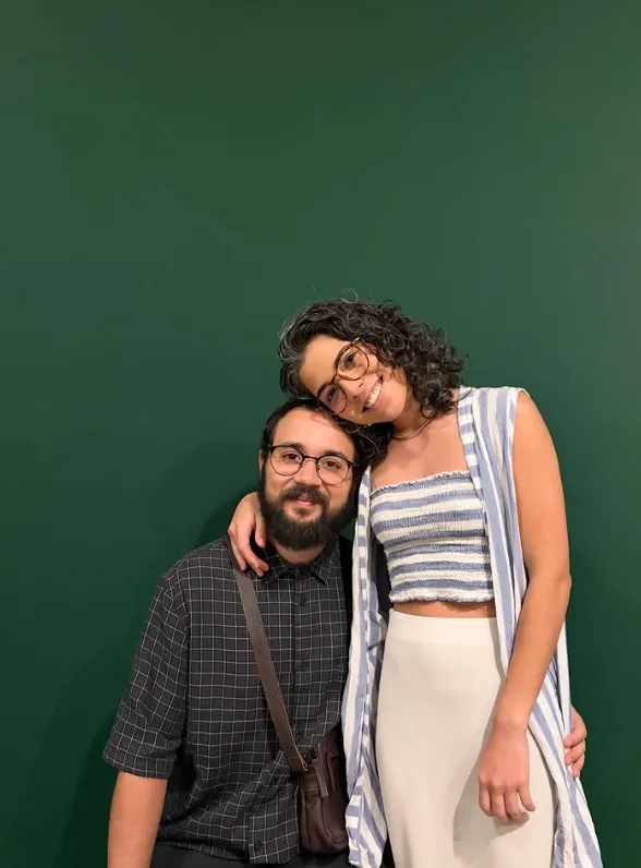 Luca Augusto e Ana Clara Cavalcante